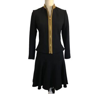 Ralph Lauren Black Label Wool 2 piece Women’s Suit Blazer & Suit Black Size 8